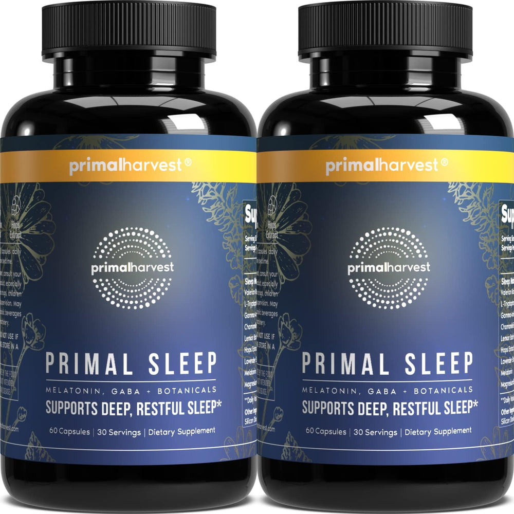 Primal Harvest Primal Sleep 2-pack box for an easy nightly routine.