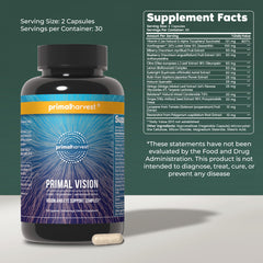 Primal Vision capsules close-up emphasizing capsule form and daily use