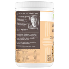 Primal Kitchen Peanut Butter Collagen Fuel Drink ready to blend into smoothie.
