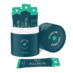Real White Pulling Oil ingredient blend featuring coconut oil and essential oils