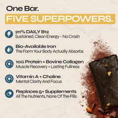 Primal Power Beef Liver Bar 1100mg no seed oils for lighter digestion.