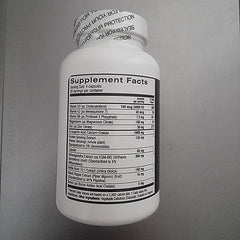 Prime Male Vitality bottle back label showing dosage and ingredients overview