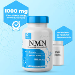 Prime Powders NMN capsules clean formula without fillers, dyes, or unnecessary additives