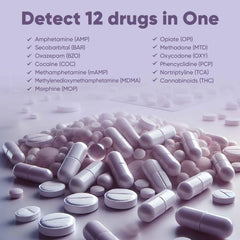 Prime Screen 12-Panel packaging highlights convenient 25-pack accessibility.