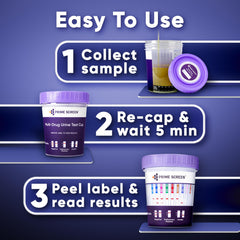 Prime Screen packaging exterior showing discreet, user-friendly kit for private testing.