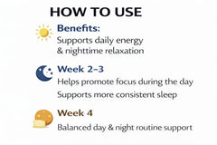 Prime Vibe Goods adaptogen blend ingredients label for balanced mood.