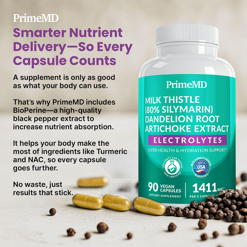 PrimeMD 22in1 electrolyte blend on label for hydration comfort.