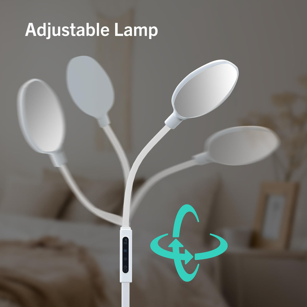 PRIMETEK Light Lamp dual control remote and touch for convenience.