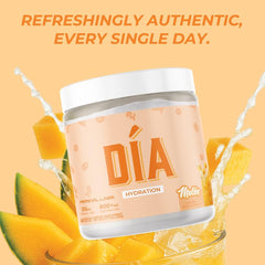 Primeval Labs DIA Melon drink mix with Vitamin C and Zinc for daily wellness.
