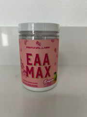 Primeval Labs EAA Max Energy intra-workout use for steady amino acid delivery.