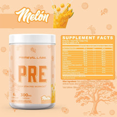 Primeval Labs PRE High-Stim powder dissolves smoothly in water for a clean mix