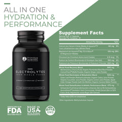 Primitive Scientific high-potency magnesium and potassium capsules for targeted muscle support during workouts.