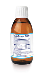 PRN DE Omega teaspoon-dosing demonstrates simple daily routine.