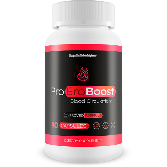 Pro EroBoost bottle front with label showing circulation support