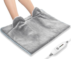 PROALLER heated foot warmer shown on a desk for cold workdays