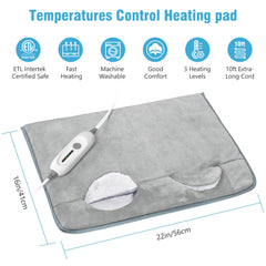 PROALLER foot warmer with three heat levels for customizable warmth