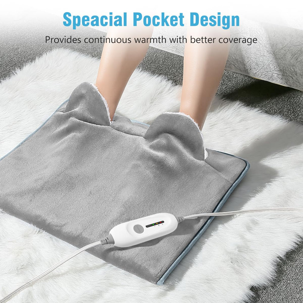 Dual-pocket design of PROALLER foot warmer blocks cold air