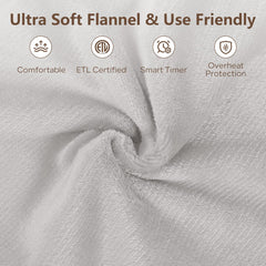 Close-up of PROALLER soft flannel fabric highlighting skin-friendly, luxurious texture