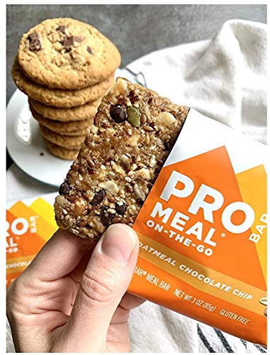 PROBAR packaging closeup shows Non-GMO and gluten-free labels for mindful snacking
