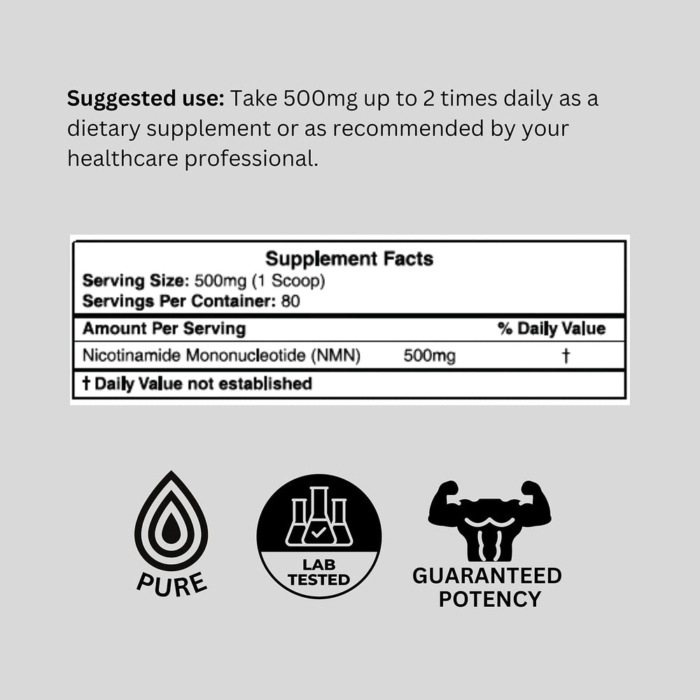 Compact Probase Longevity NMN powder tin for travel-friendly supplement
