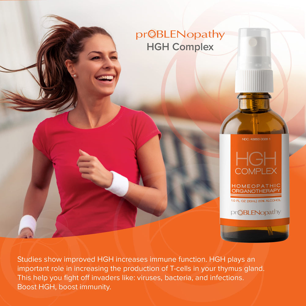 Bottle with dosage guidance for consistent use of proBLENopathy HGH spray