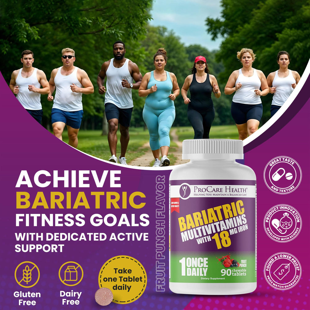 ProCare Health absorption optimized formula aids nutrient uptake after bariatric surgery