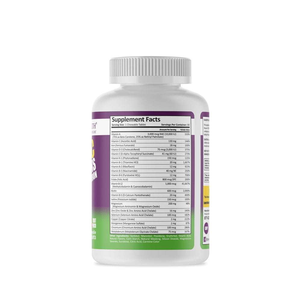ProCare Health daily use chewables support consistent nutrition routines