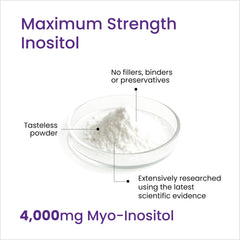 Proceive Myo-Inositol packaging highlighting vegan and gluten-free ingredients for clean labeling.