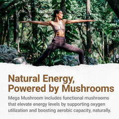 Procera Mega Mushroom detox imagery hints at gentle body renewal support.