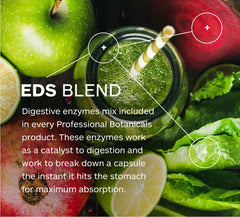 Professional Botanicals Milk thistle seed extract visible in supplement form.
