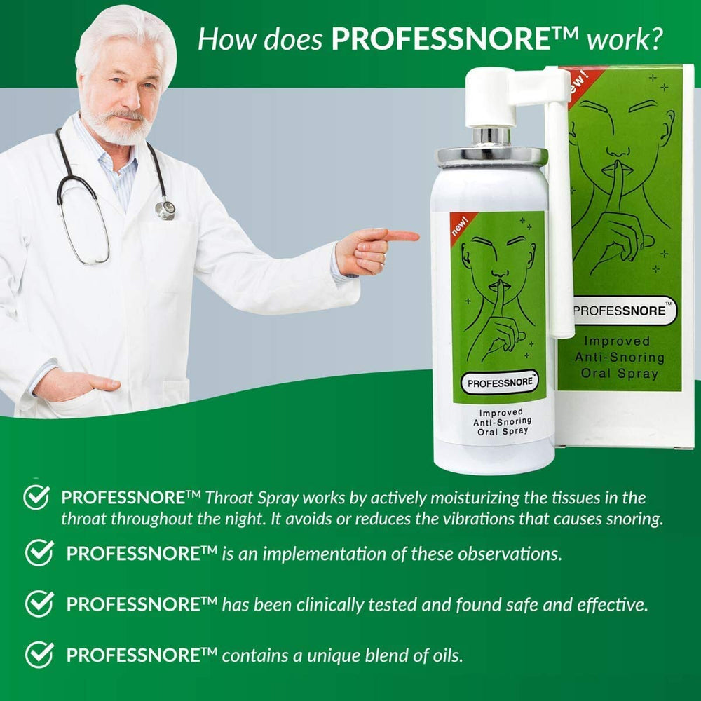 Professnore mint flavor breath freshening as part of nightly routine.