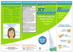 Profounda Xynase nasal spray bottles arranged for shared use