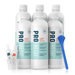 ProFresh breath care system bottle and tongue scraper for long lasting fresh breath