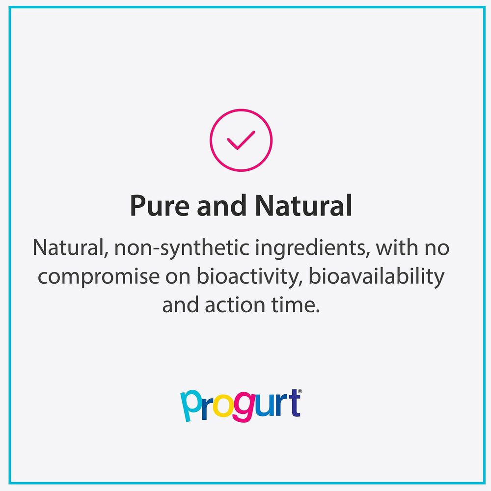 PROGURT Human Probiotic Isolates for optimal gut colonization and immune balance.
