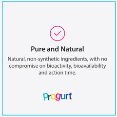 PROGURT Human Probiotic Isolates for optimal gut colonization and immune balance.