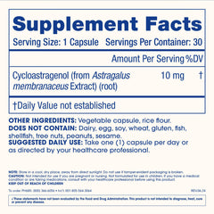 Gift-ready packaging idea featuring ProHealth Cycloastragenol bottle.