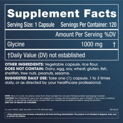 Closeup of ProHealth glycine NAC stack capsules for daily wellness.