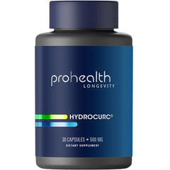 ProHealth HydroCurc bottle front view highlighting convenient daily wellness support.