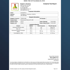 ProHealth Nicotinamide Riboside Pro 500 label shows triple lab testing