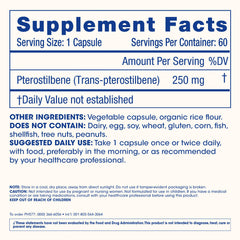 ProHealth Pterostilbene made-in-usa label reinforces trusted manufacturing quality.