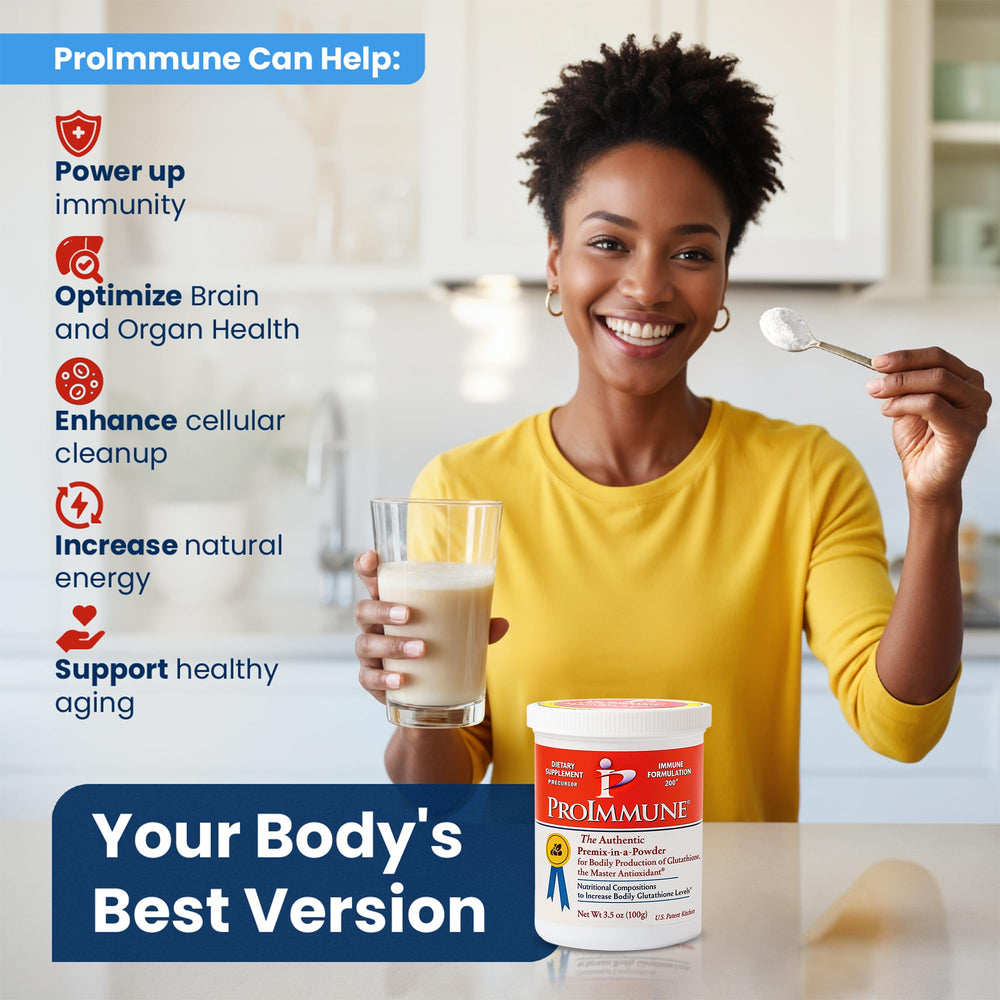 Doctor-formulated ProImmune image emphasizes clinician-led antioxidant support.