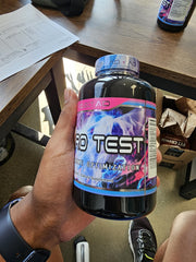 TauroTest ingredient matrix close-up showing science-backed components.