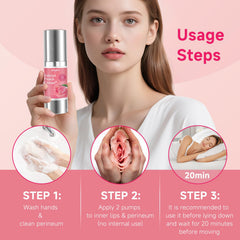 PROJECT PRINK Silky Peach Cream on bathroom shelf ready for daily routine
