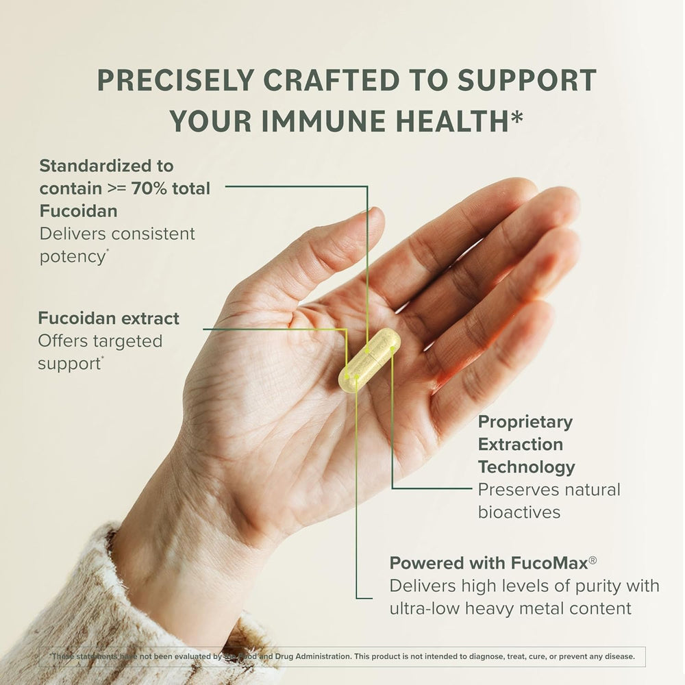 Prominent Nutrition Fucoidan third-party testing lab analysis ensures purity and potency.