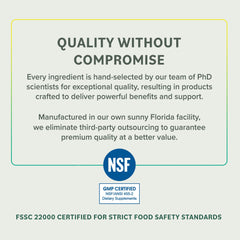 Prominent Nutrition Urolithin A + Fisetin ingredients panel highlights BeFisetin Ultra99