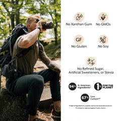 ProMix Nutrition Creatine Monohydrate Powder gluten-free label signals clean ingredients.