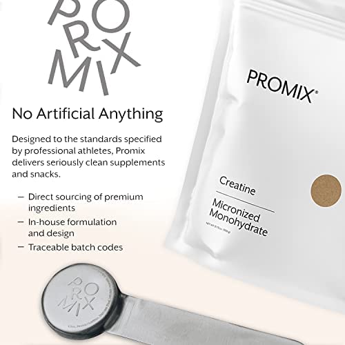 ProMix Nutrition Creatine Monohydrate Powder North American ingredients note for quality.