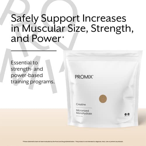 ProMix Nutrition Creatine Monohydrate Powder scoop ready for a 5 g serving.