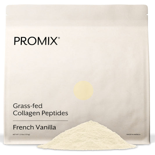 Promix Nutrition collagen peptides bottle for daily skin and joint support.