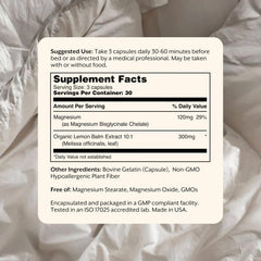 Promix Nutrition Relax bottle pour for convenient nightly supplementation.